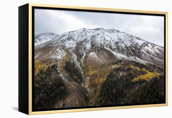 Mt Nebo (11,928 Ft), Highest Point In Wasatch Mountain Range, As Seen From The Mt Nebo Overlook-Ben Herndon-Framed Premier Image Canvas