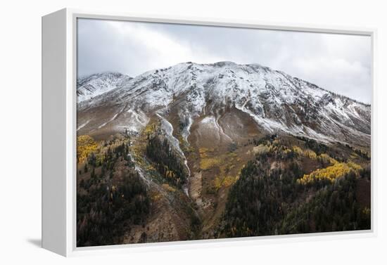 Mt Nebo (11,928 Ft), Highest Point In Wasatch Mountain Range, As Seen From The Mt Nebo Overlook-Ben Herndon-Framed Premier Image Canvas