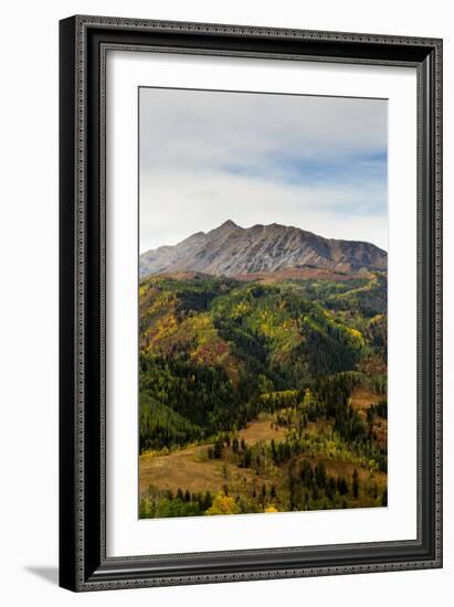 Mt. Nebo Loop Scenic Byway, Utah: This Byway Crosses The Uinta NF Between Nephi And Payson, Utah-Ian Shive-Framed Photographic Print