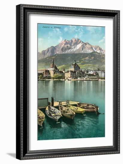 Mt. Pilatus, Lucerne, Switzerland-null-Framed Art Print