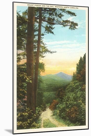 Mt. Pisgah, Western North Carolina-null-Mounted Art Print