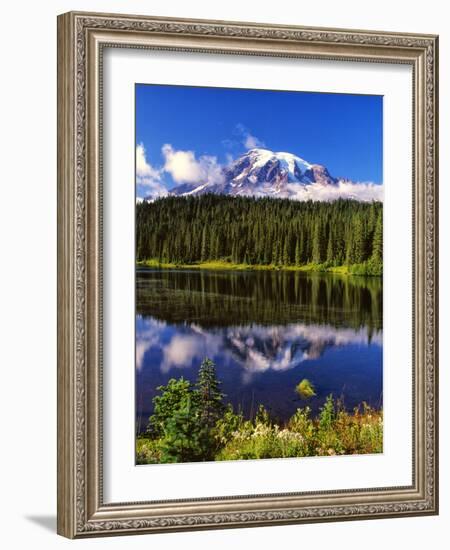 Mt. Rainer II-Ike Leahy-Framed Photographic Print