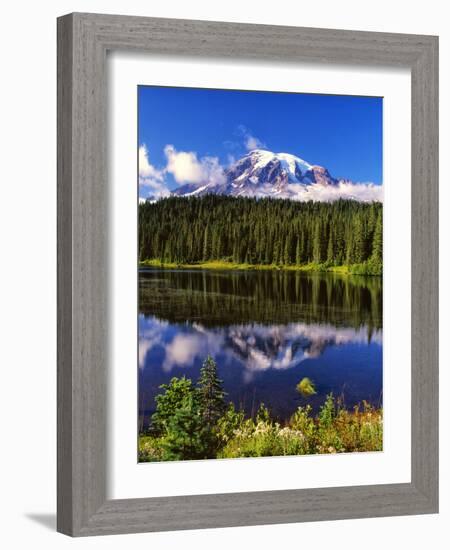 Mt. Rainer II-Ike Leahy-Framed Photographic Print