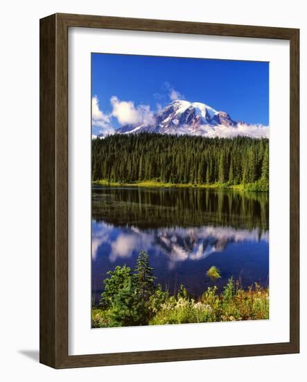 Mt. Rainer II-Ike Leahy-Framed Photographic Print