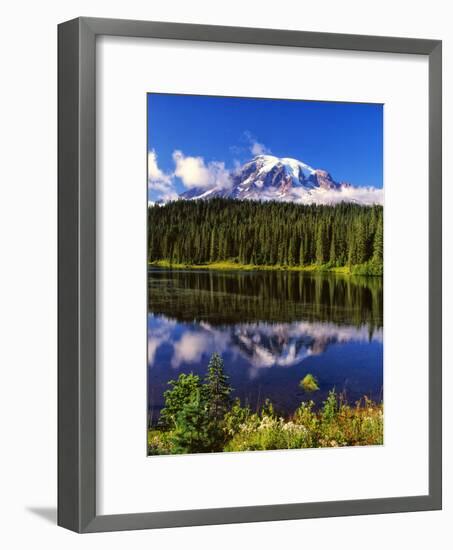 Mt. Rainer II-Ike Leahy-Framed Photographic Print