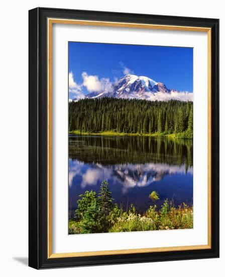 Mt. Rainer II-Ike Leahy-Framed Photographic Print