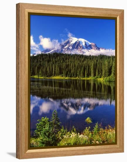 Mt. Rainer II-Ike Leahy-Framed Premier Image Canvas