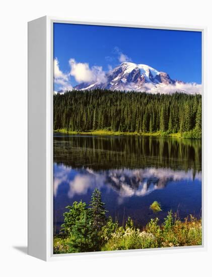 Mt. Rainer II-Ike Leahy-Framed Premier Image Canvas