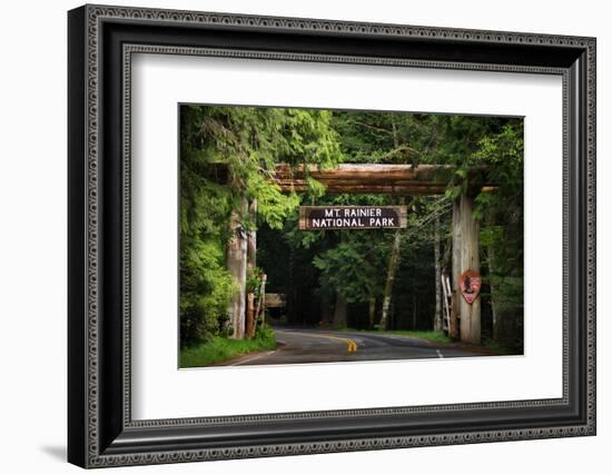 Mt Rainier Gateway-Steve Gadomski-Framed Photographic Print