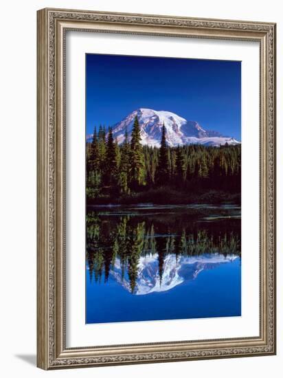 Mt. Rainier III-Ike Leahy-Framed Photographic Print