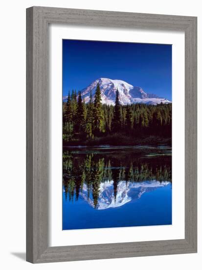 Mt. Rainier III-Ike Leahy-Framed Photographic Print