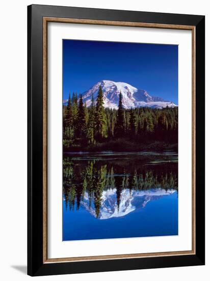 Mt. Rainier III-Ike Leahy-Framed Photographic Print