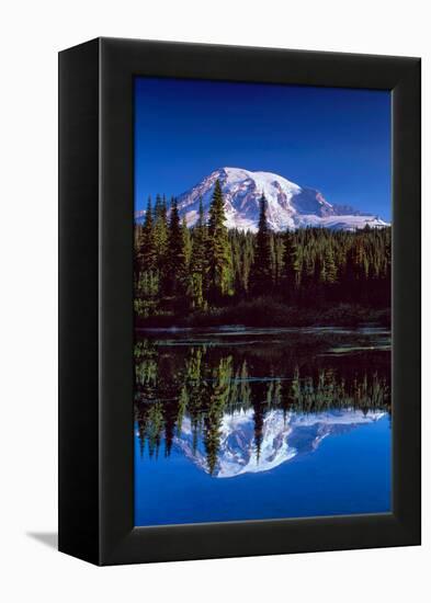 Mt. Rainier III-Ike Leahy-Framed Premier Image Canvas