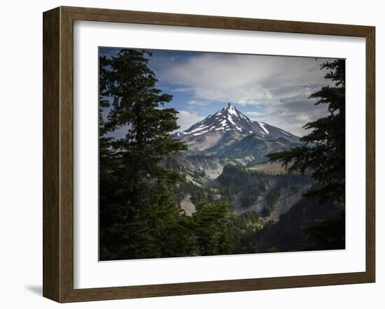 Mt Rainier In The Morning Light As Seen From The Pacific Crest Trail-Ron Koeberer-Framed Photographic Print