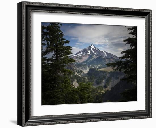 Mt Rainier In The Morning Light As Seen From The Pacific Crest Trail-Ron Koeberer-Framed Photographic Print