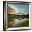 Mt. Rainier Is Reflected in a Small Tarn in Spray Park, Mt. Rainier National Park, Washington, USA-Gary Luhm-Framed Photographic Print