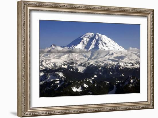 Mt Rainier North Face-Douglas Taylor-Framed Photo