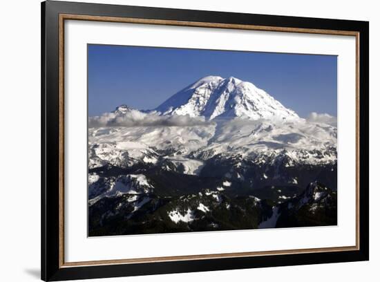 Mt Rainier North Face-Douglas Taylor-Framed Photo