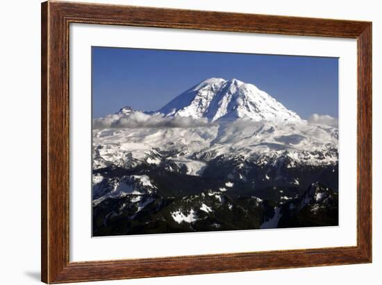 Mt Rainier North Face-Douglas Taylor-Framed Photo