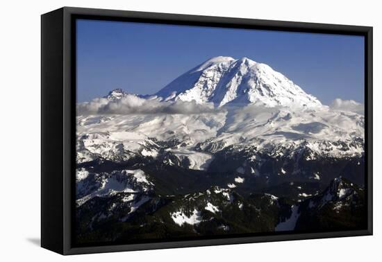 Mt Rainier North Face-Douglas Taylor-Framed Stretched Canvas