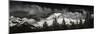 Mt Rainier Panorama BW-Steve Gadomski-Mounted Photographic Print