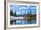 Mt. Rainier Vista-Michael Broom-Framed Art Print