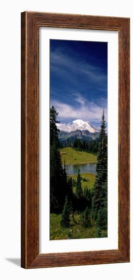 Mt Rainier Wa-null-Framed Photographic Print