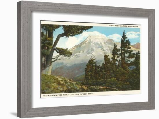 Mt. Rainier, Washington-null-Framed Art Print