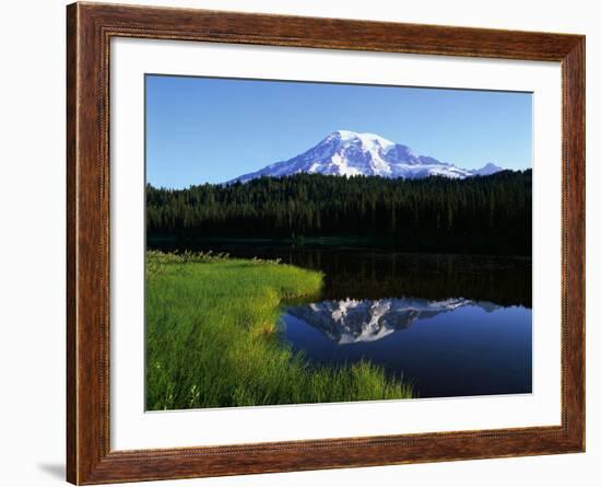 Mt. Rainier-James Randklev-Framed Photographic Print