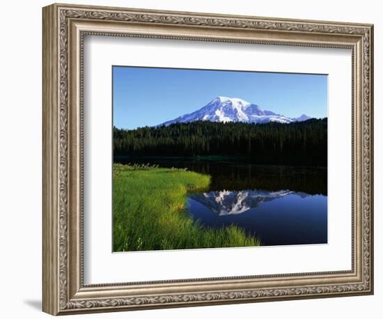 Mt. Rainier-James Randklev-Framed Photographic Print