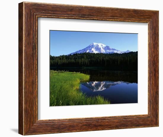 Mt. Rainier-James Randklev-Framed Photographic Print