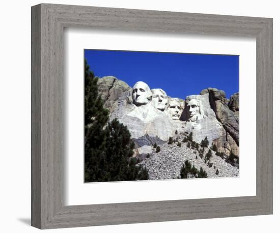 Mt Rushmore Presidents, South Dakota, USA-Bill Bachmann-Framed Photographic Print