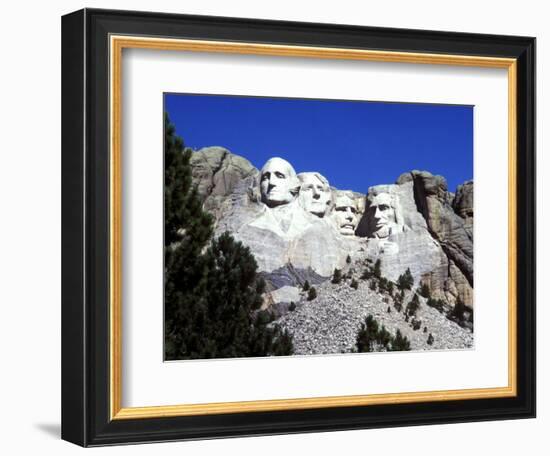 Mt Rushmore Presidents, South Dakota, USA-Bill Bachmann-Framed Photographic Print