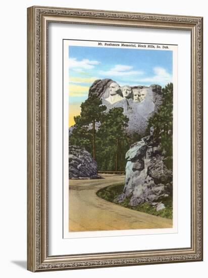 Mt. Rushmore, South Dakota-null-Framed Art Print