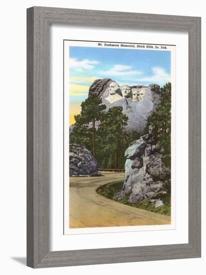 Mt. Rushmore, South Dakota-null-Framed Art Print