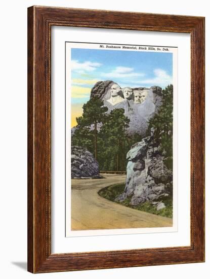 Mt. Rushmore, South Dakota-null-Framed Art Print