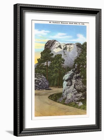 Mt. Rushmore, South Dakota-null-Framed Art Print