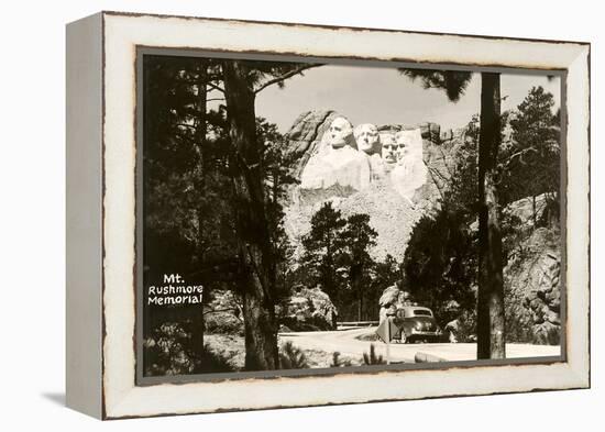 Mt. Rushmore, South Dakota-null-Framed Stretched Canvas