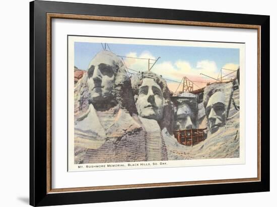 Mt. Rushmore, South Dakota-null-Framed Art Print