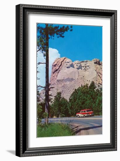 Mt. Rushmore, South Dakota-null-Framed Art Print