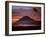 Mt. Semeru Emits Plume of Smoke at Sunrise, Indonesia-Jim Zuckerman-Framed Photographic Print