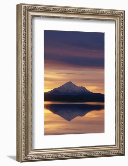 Mt. Shasta at Sunrise-DLILLC-Framed Photographic Print