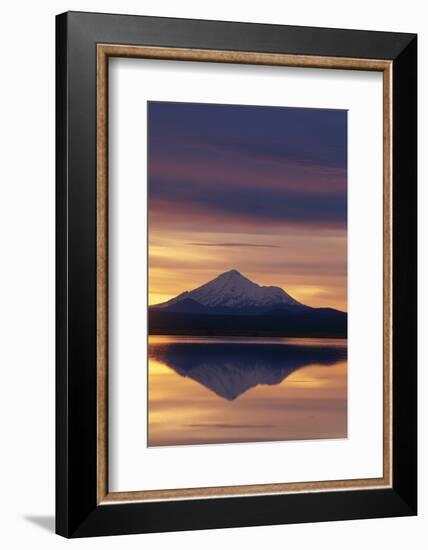 Mt. Shasta at Sunrise-DLILLC-Framed Photographic Print