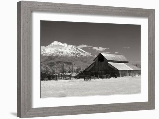 Mt. Shasta I-George Johnson-Framed Photographic Print