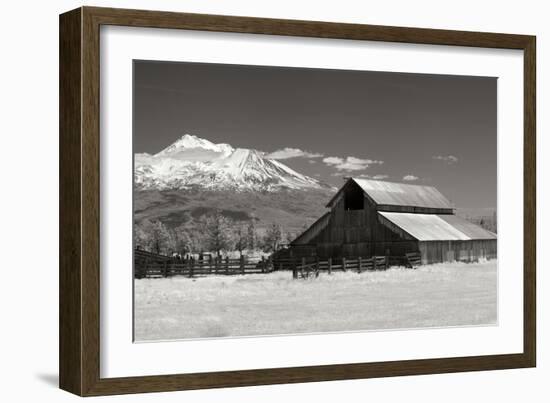 Mt. Shasta I-George Johnson-Framed Photographic Print