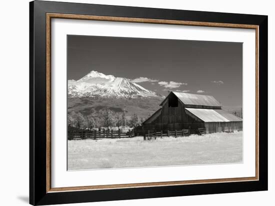 Mt. Shasta I-George Johnson-Framed Photographic Print