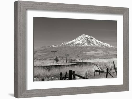 Mt. Shasta II-George Johnson-Framed Photographic Print