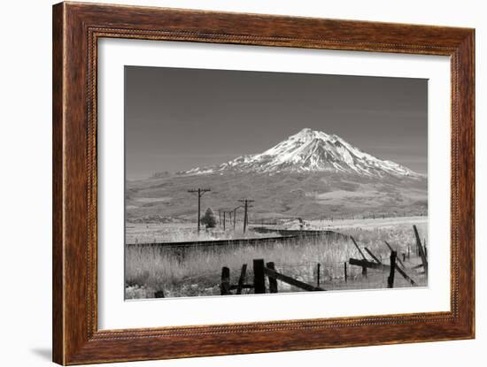 Mt. Shasta II-George Johnson-Framed Photographic Print