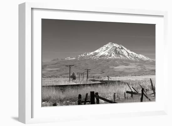 Mt. Shasta II-George Johnson-Framed Photographic Print