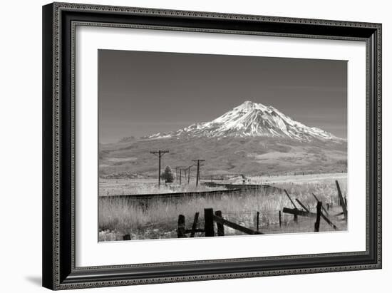 Mt. Shasta II-George Johnson-Framed Photographic Print